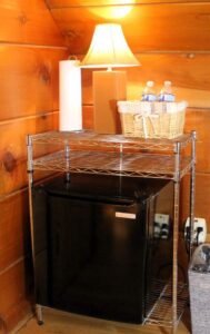 Dogwood Suite dogwood amenities fridge snacks