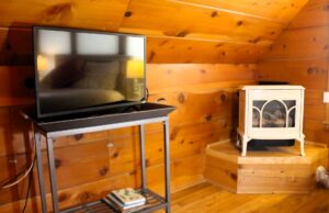 Dogwood Suite dogwood smart tv fireplace